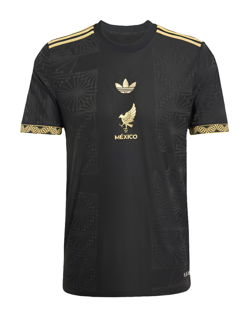 Camiseta México 25/26 Edición Copa Oro - Negro - Versión Aficionado